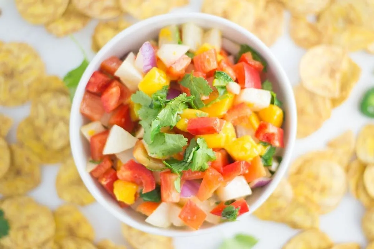 Jicama-Melon Salsa