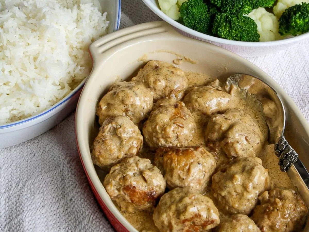 Kalvfrikadeller - Veal Meatballs