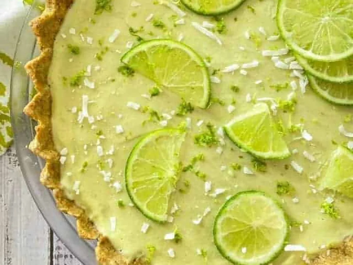Key Lime Shamrock Torte