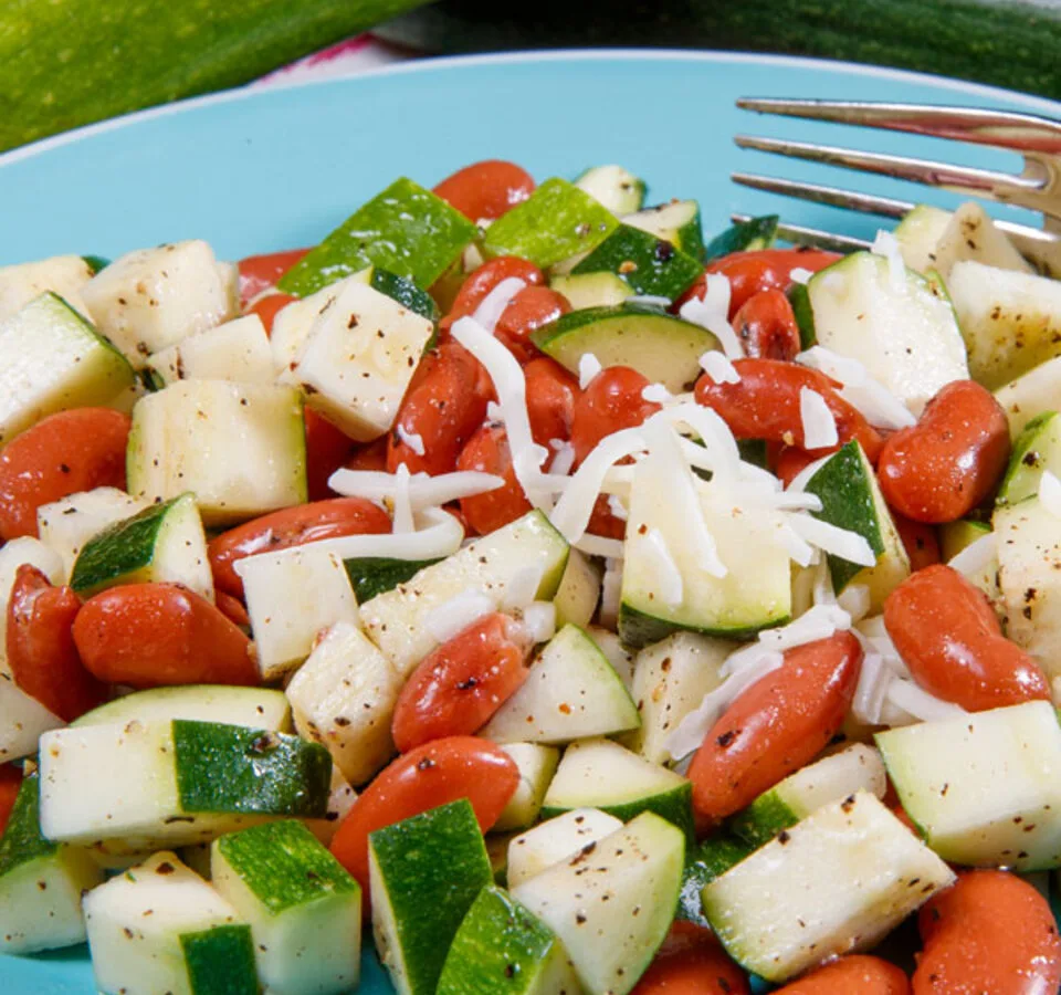 Kidney Bean & Zucchini Soup