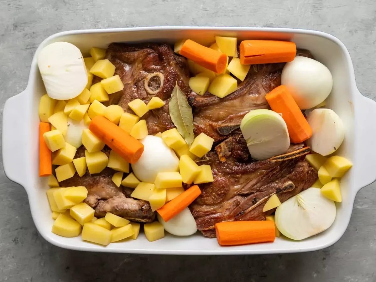 Lamb and Apple Casserole