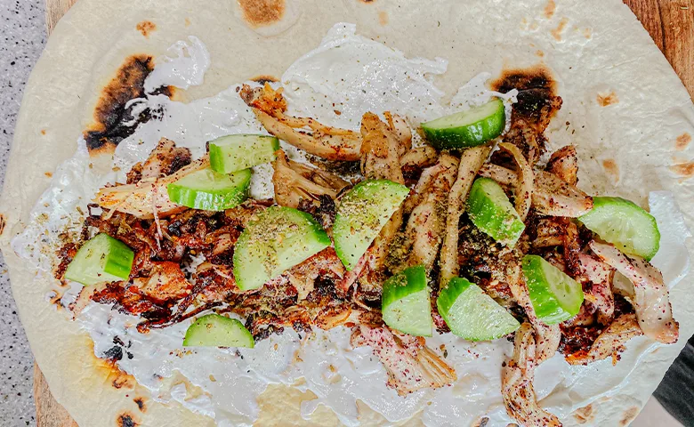 Lamb And Chicken Gyros