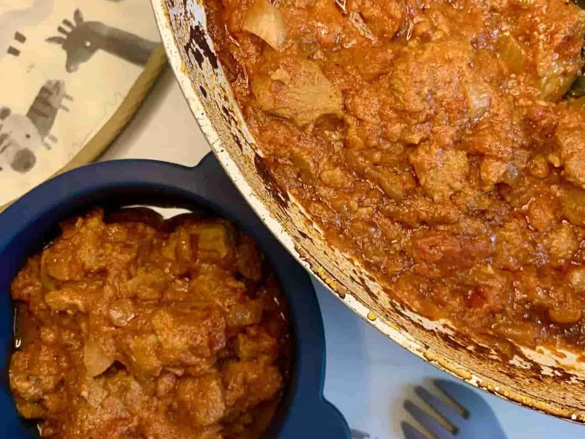 Lamb Balti with Sweet Potato