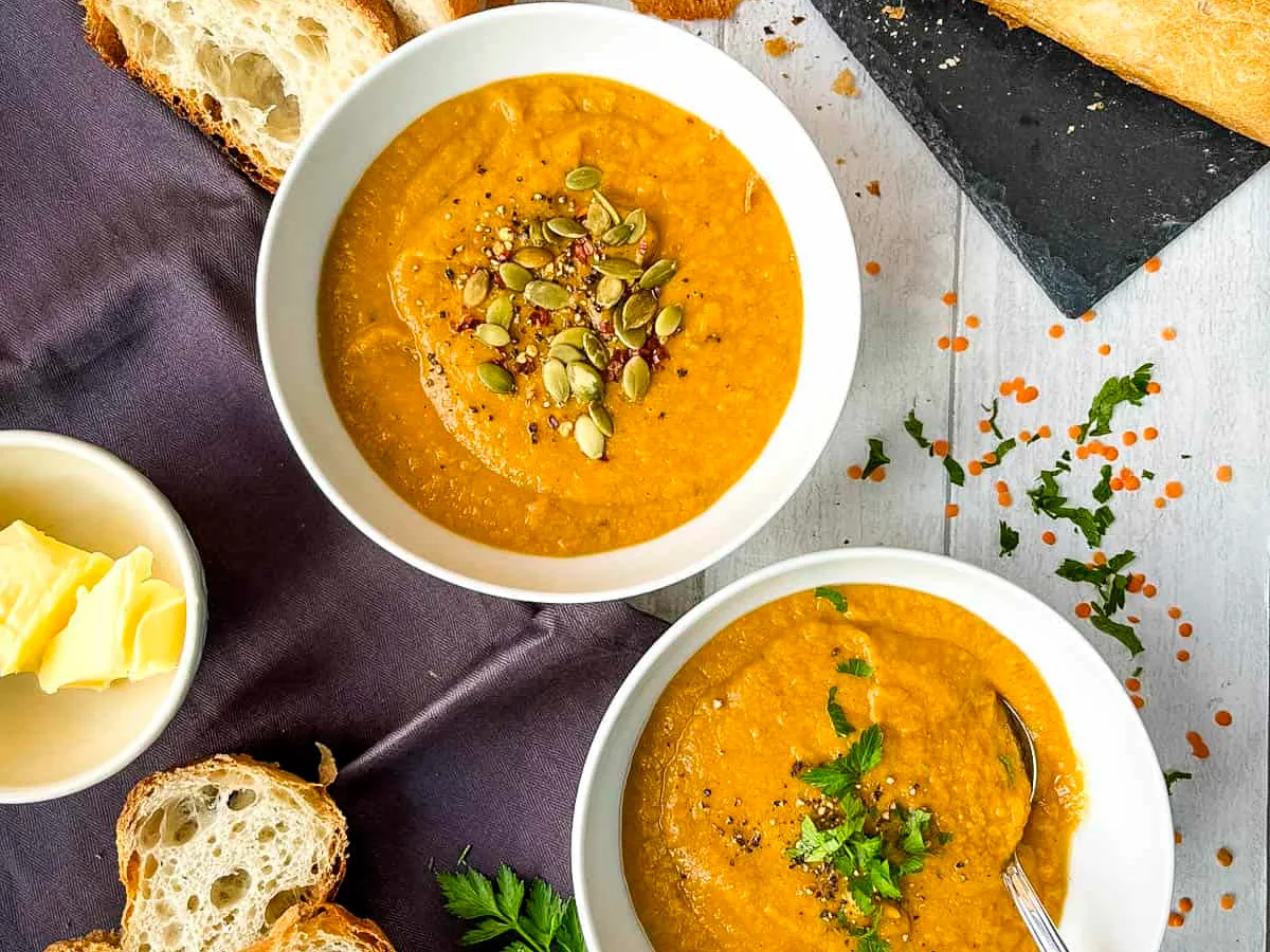 Leek and Lentil Soup