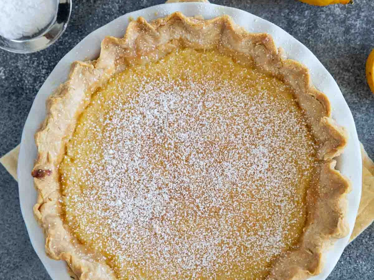 Lemon Chess Pie