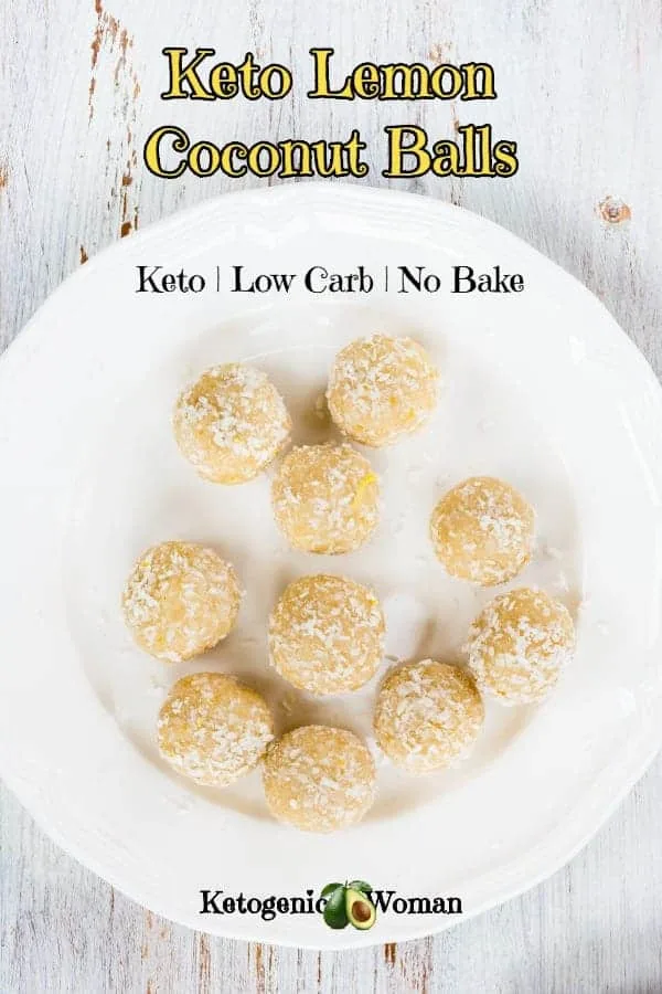 Lemon Coconut Cream Cheese Bites