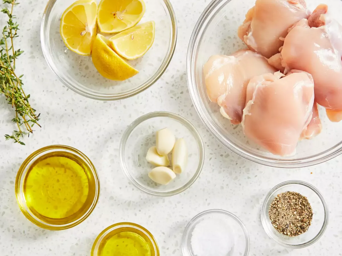 Lemon−Garlic Chicken