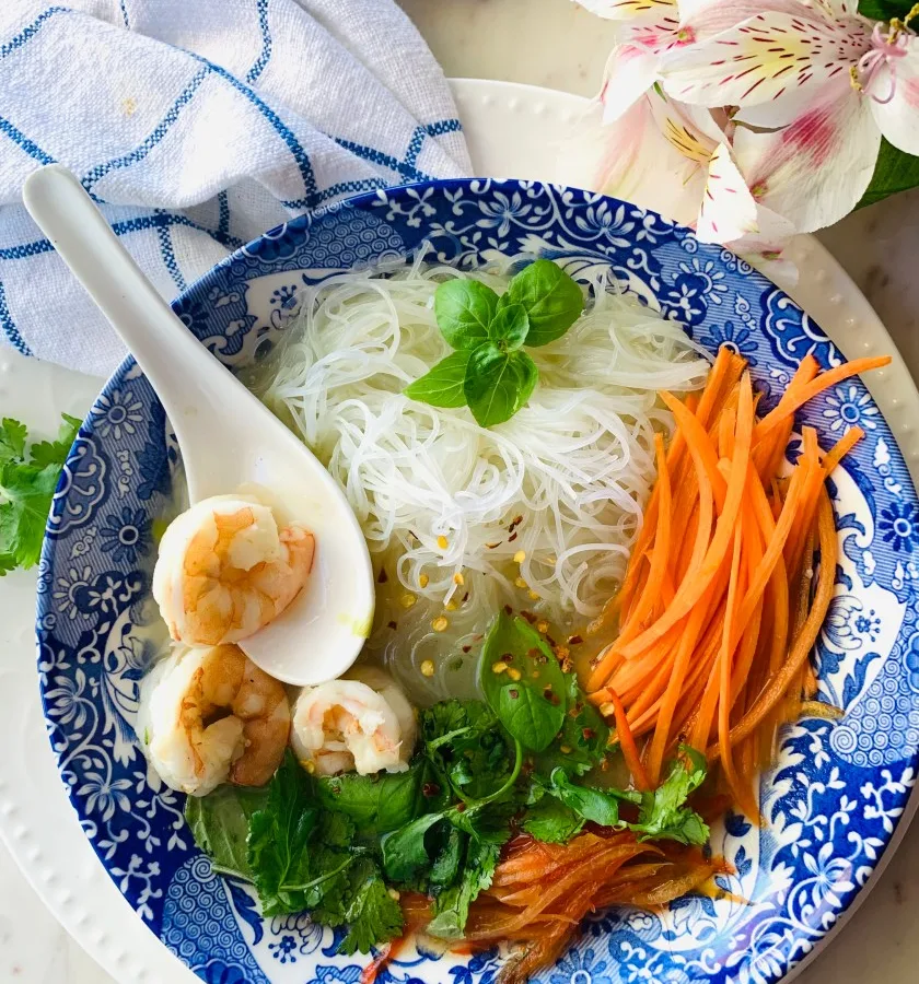 Lemongrass Shrimp Soup