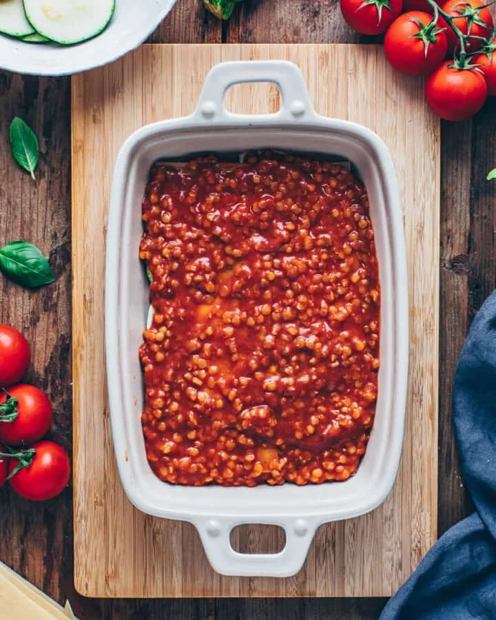 Lentil Lasagna