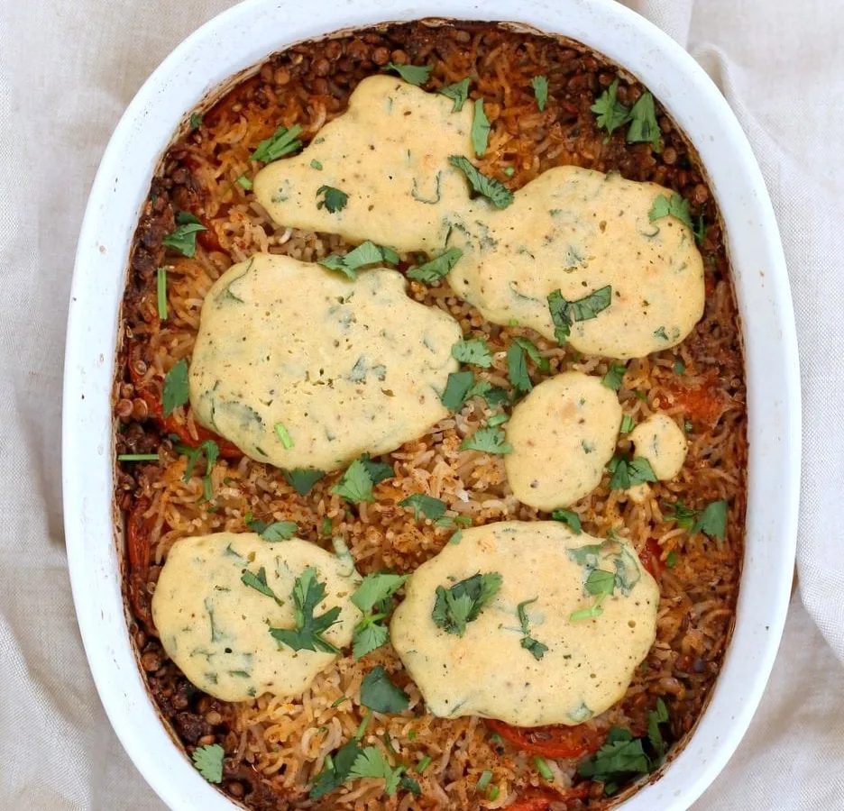 Lentil Rice Casserole