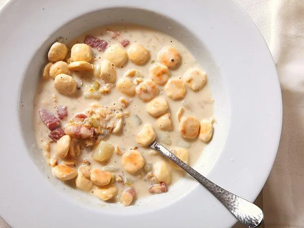 Lighthouse Pork and Clam Chowder
