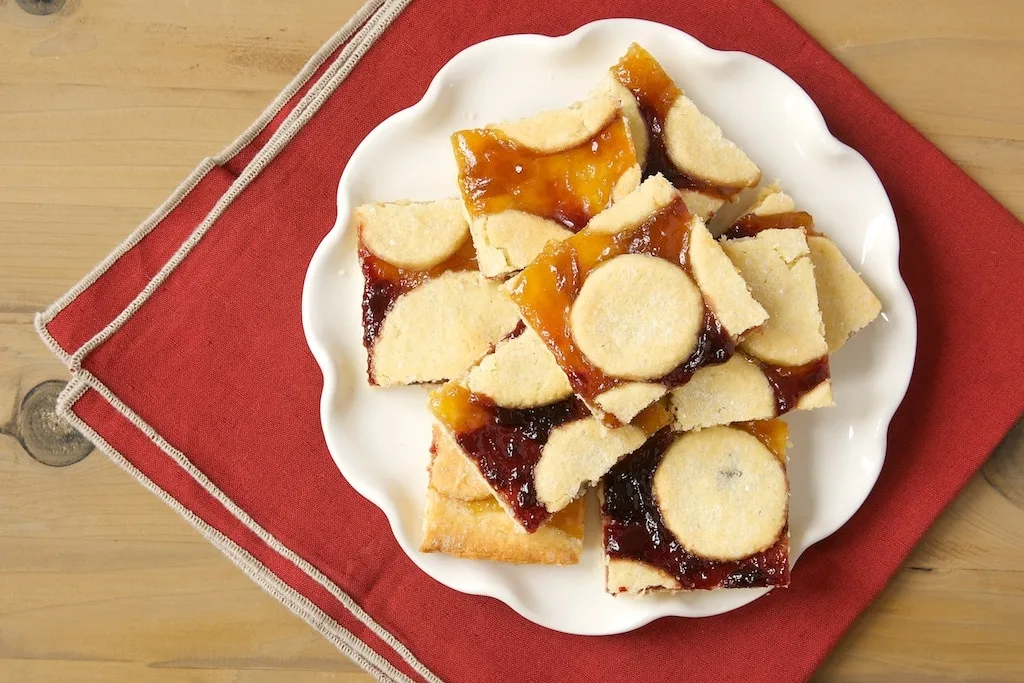 Linzer Torte Bars