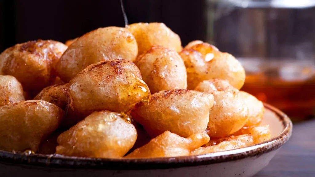 Loukomades (greek doughnuts)