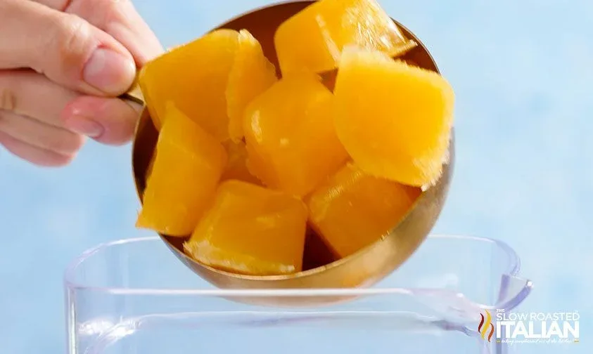 Mandarin Orange Ice Cream