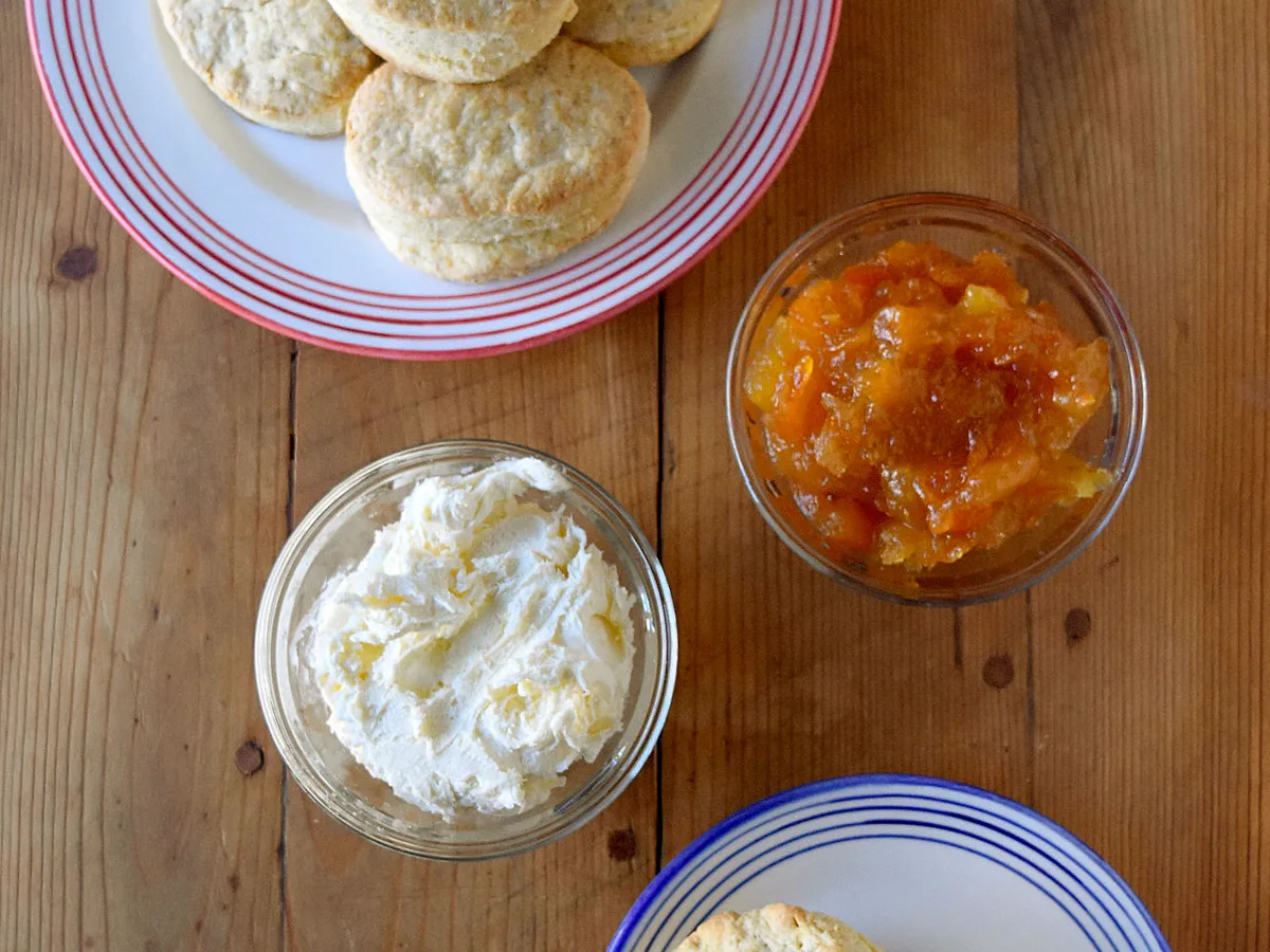 Mandarin Orange Scones