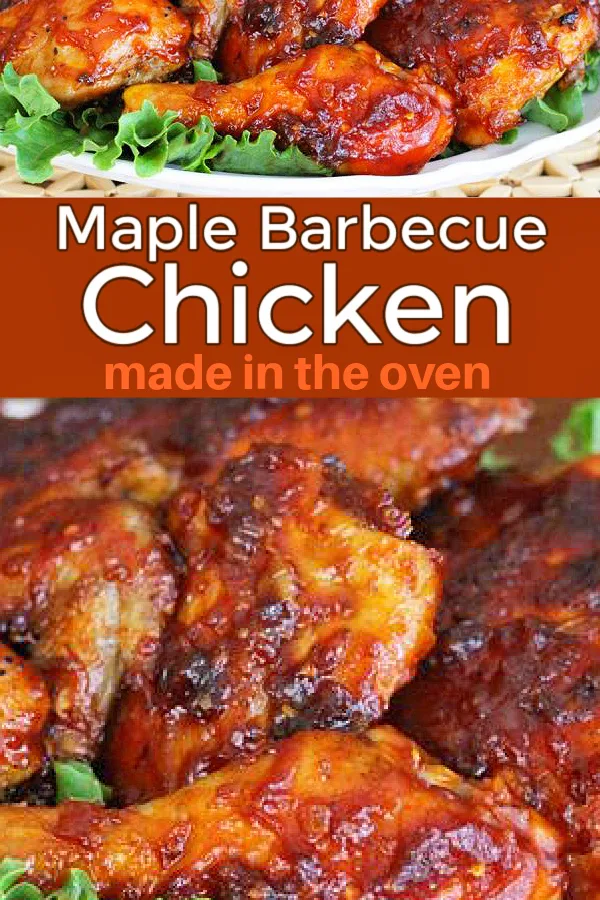 Maple-Flavored Barbecue Chicken