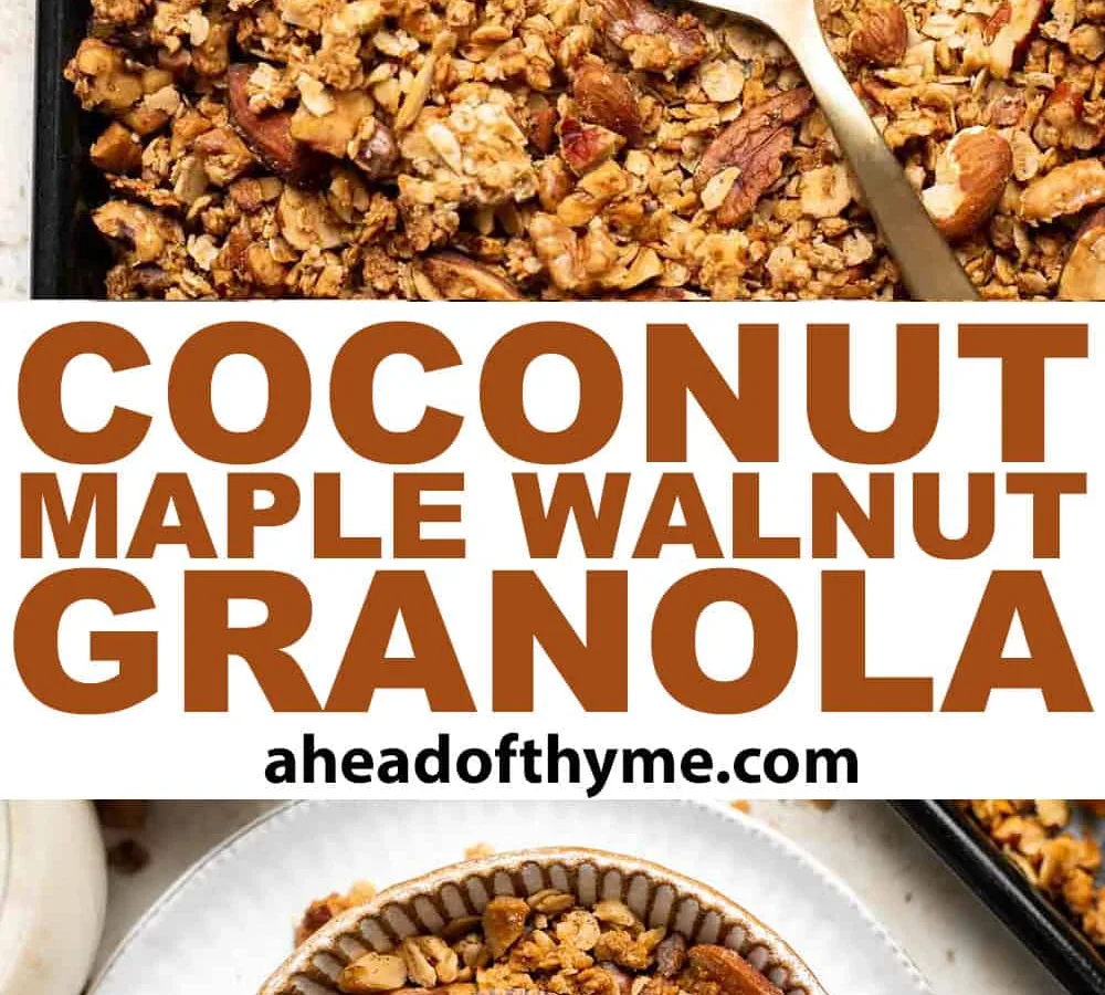 Maple-Walnut Granola