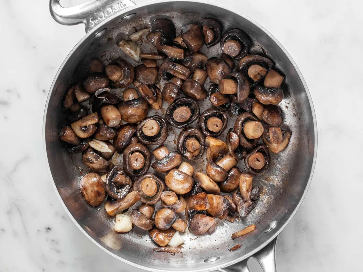 EASY HOT MARINATED MUSHROOMS