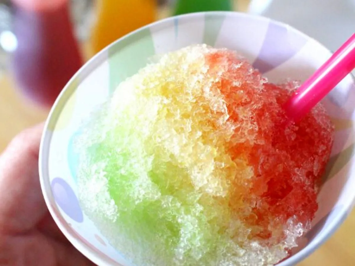Melon Snow Cones