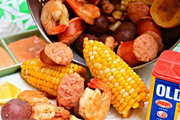 Messy Shrimp Boil