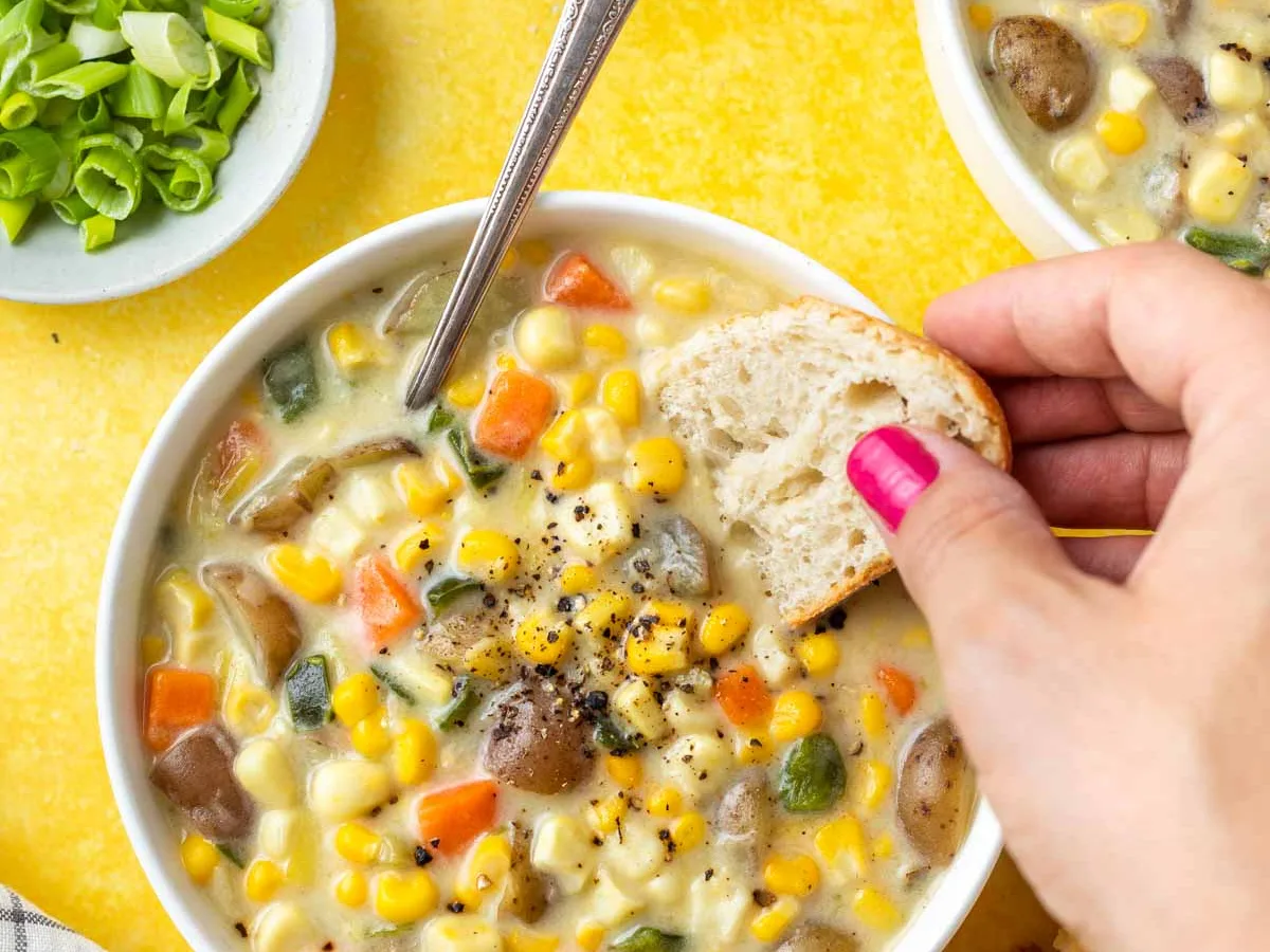 Mexican Potato Corn Chowder