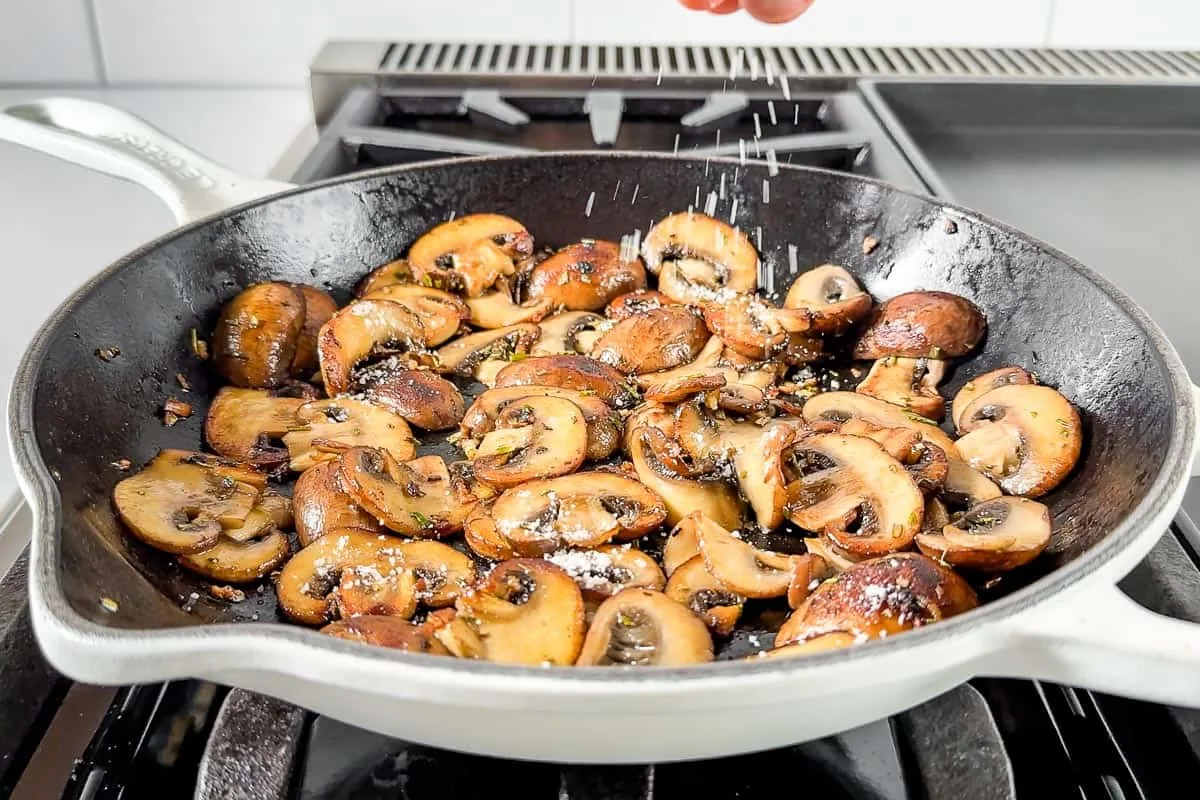 Mushrooms With Garlic