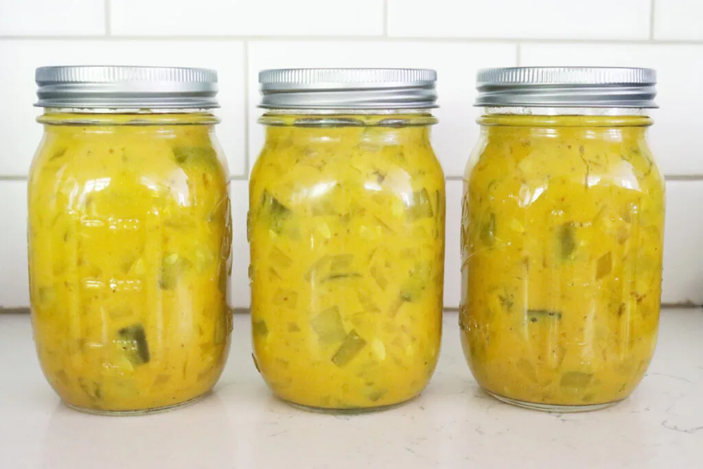 Gram Harry’s Mustard Pickles