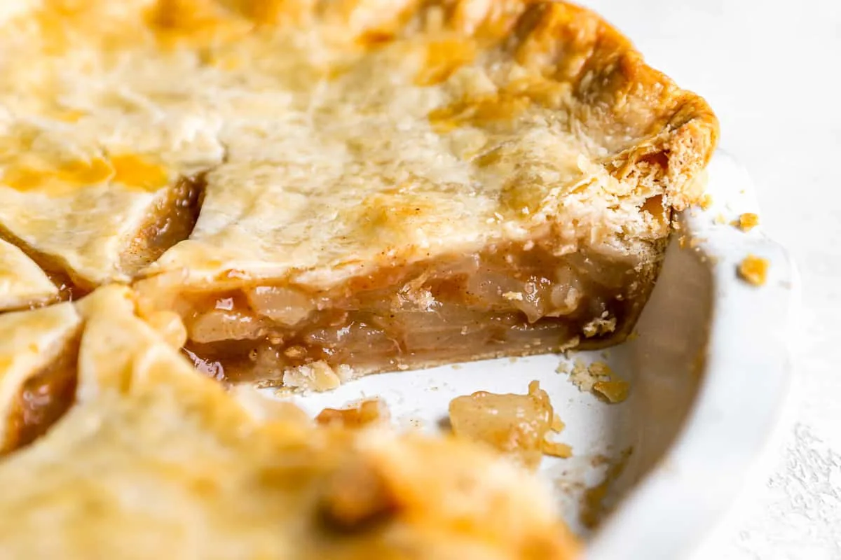 NO PAN PEAR PIE