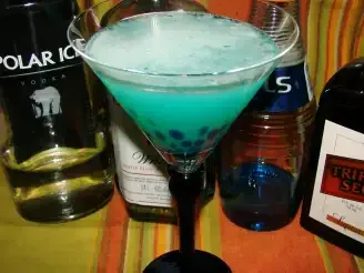Nola Blue Glacier Martini