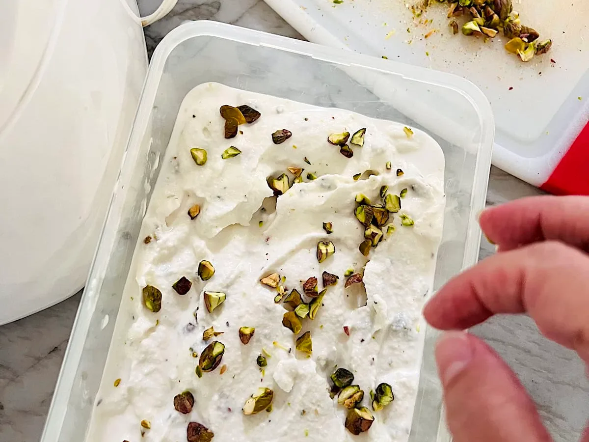 Nutty Pistachio Ice Cream
