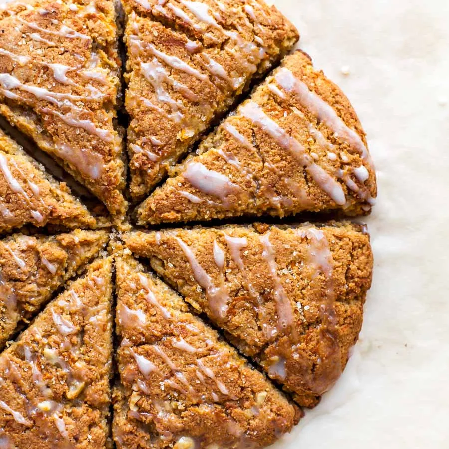 Orange Almond Buttermilk Scones
