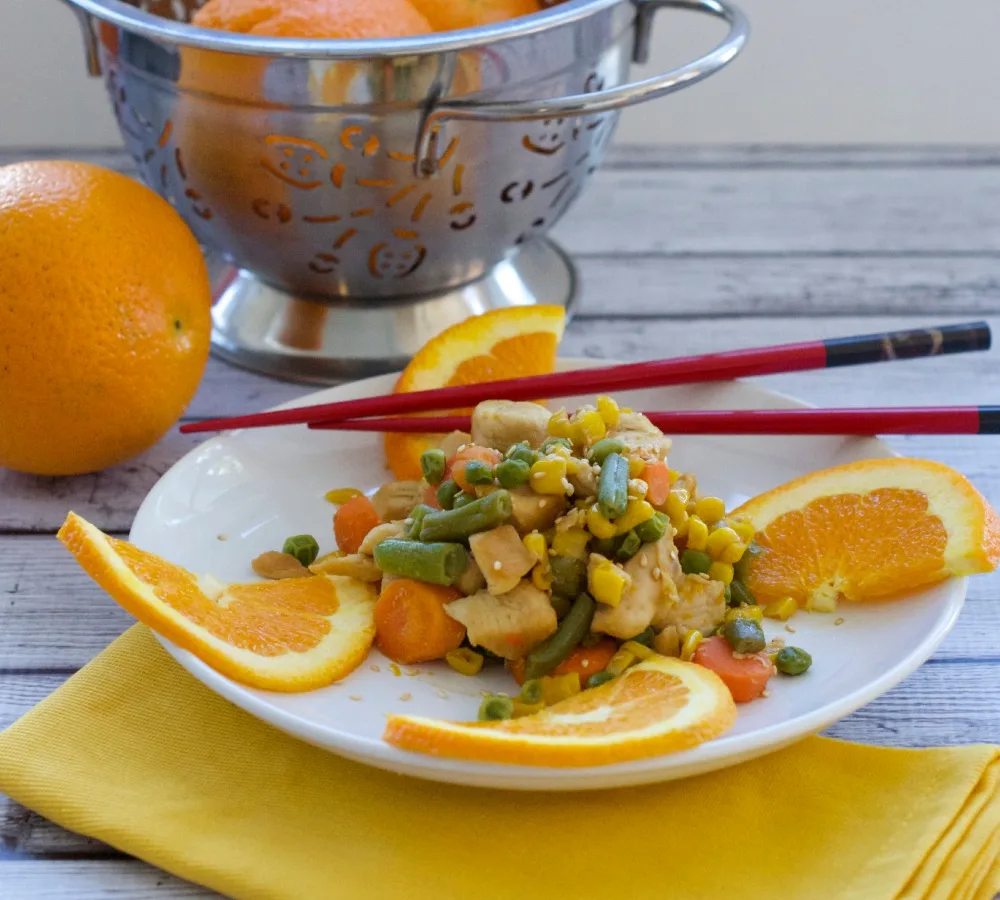 Orange Chicken Stir Fry