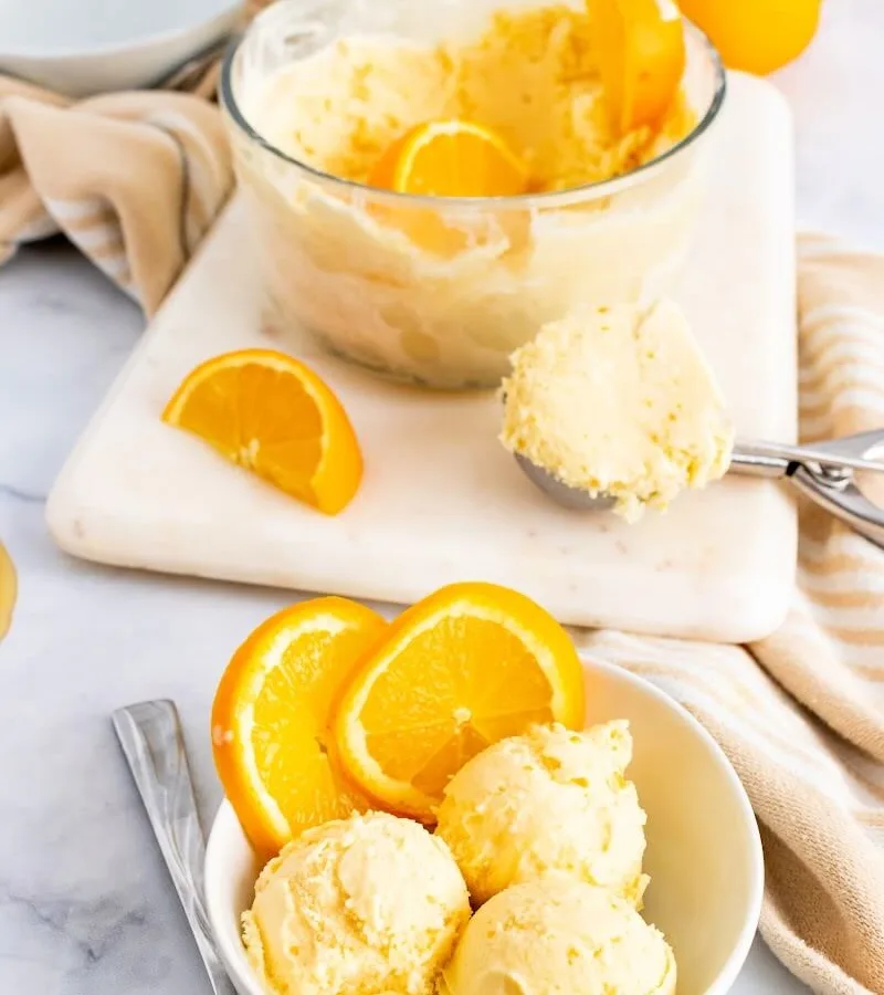 Orange Ice Cream