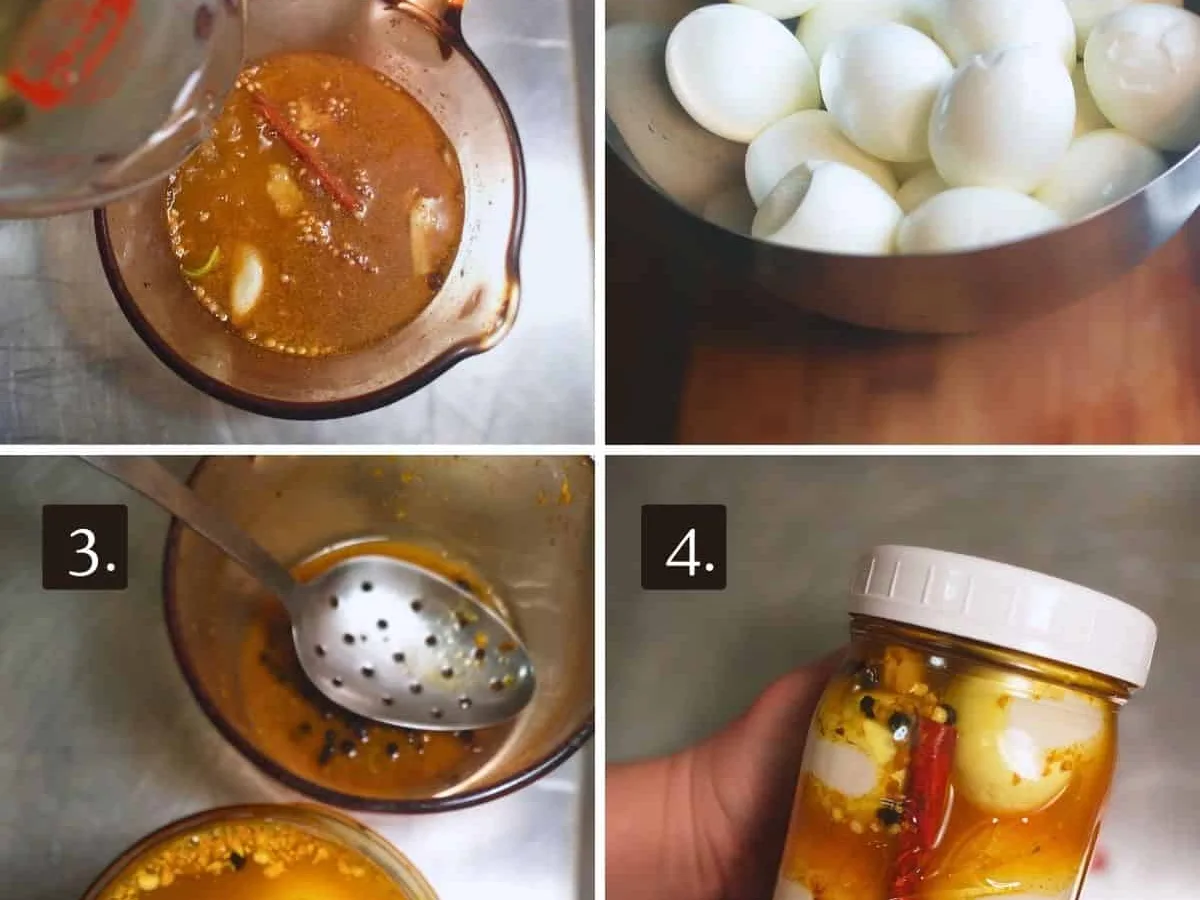 ORANGE SPICE PICKLED EGGS
