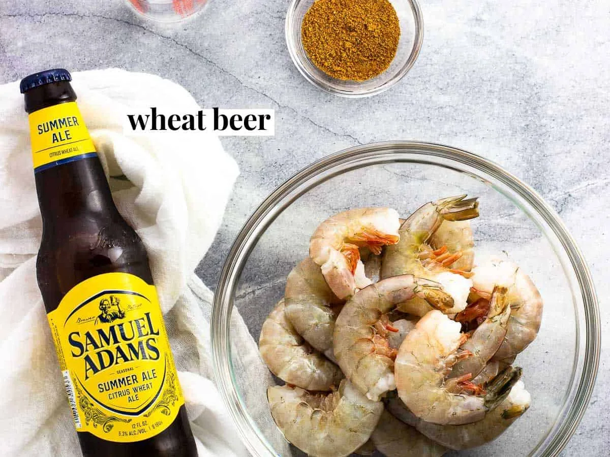 Overnight Herb and Beer Shrimp