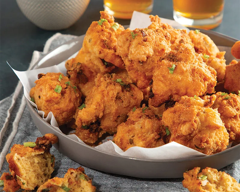 Oyster Fritters Cajun-Style