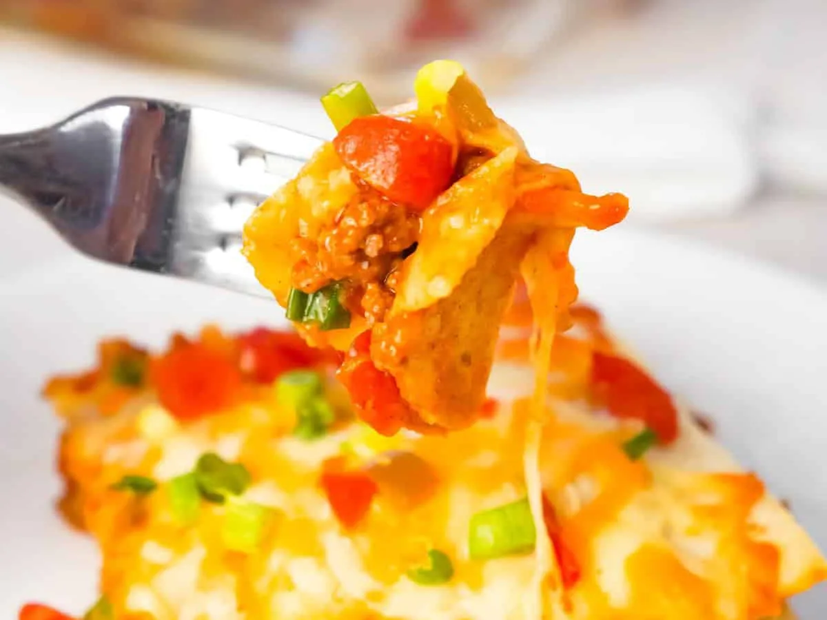 Pampered Chef Taco Lasagna