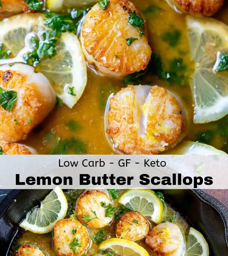 Pan-Seared Scallops with Lemon Butter