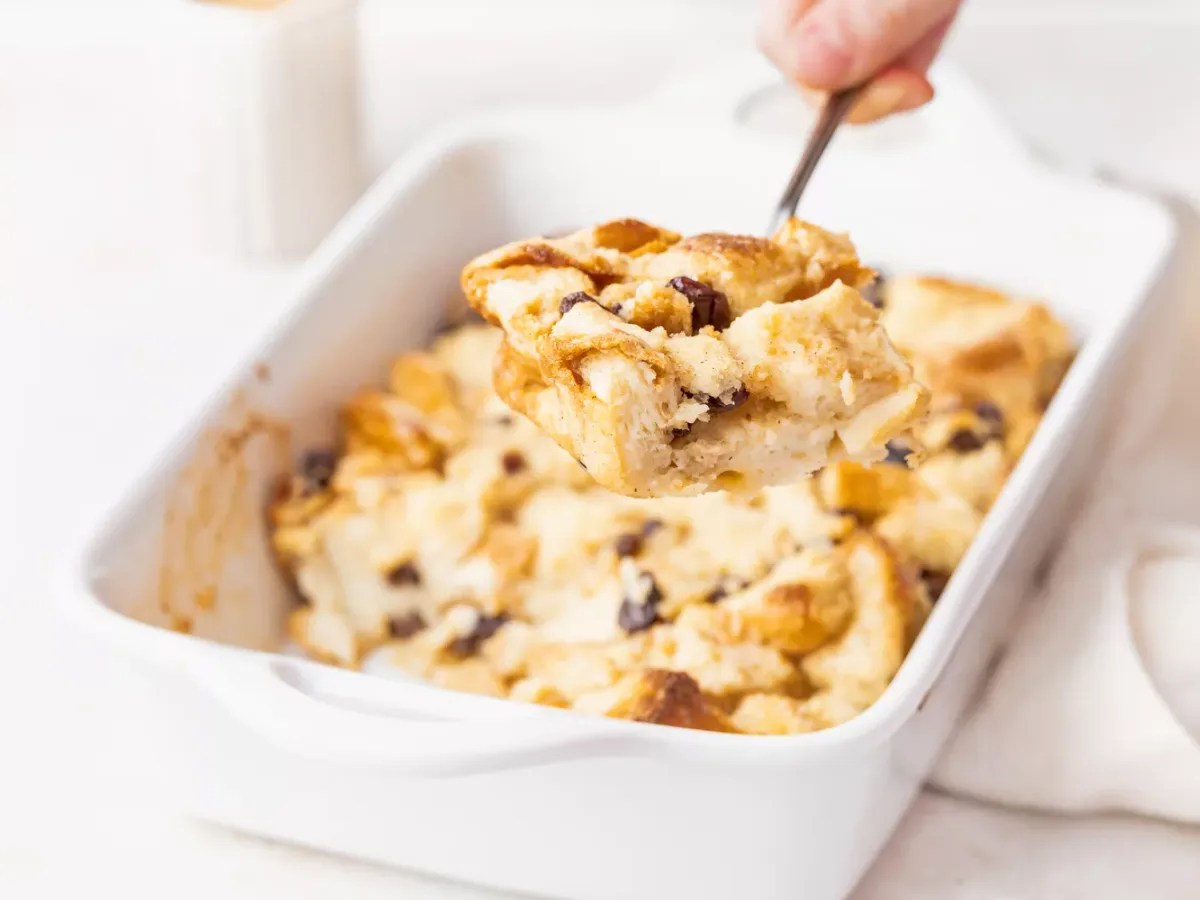 Pann Pudding (Bread Pudding)