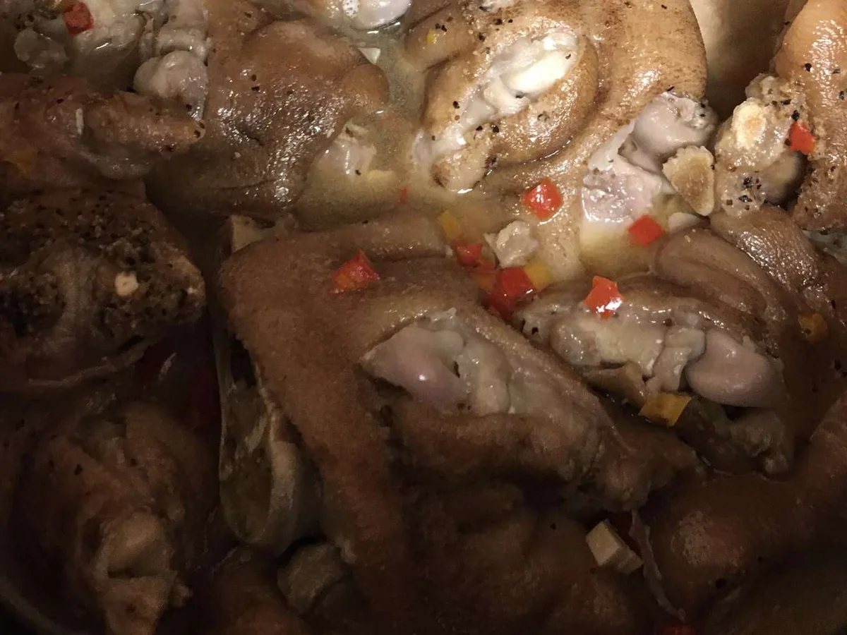 Papa's Island Pig Feet Soup With Wild Mountain Mushrooms