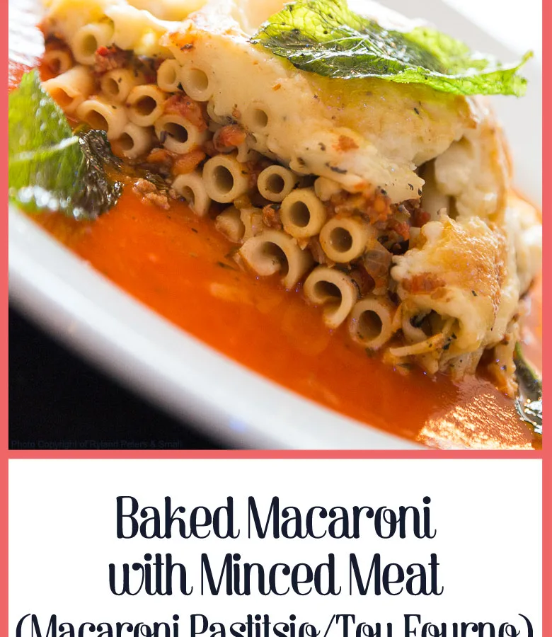Pastitsio (Baked Macaroni)