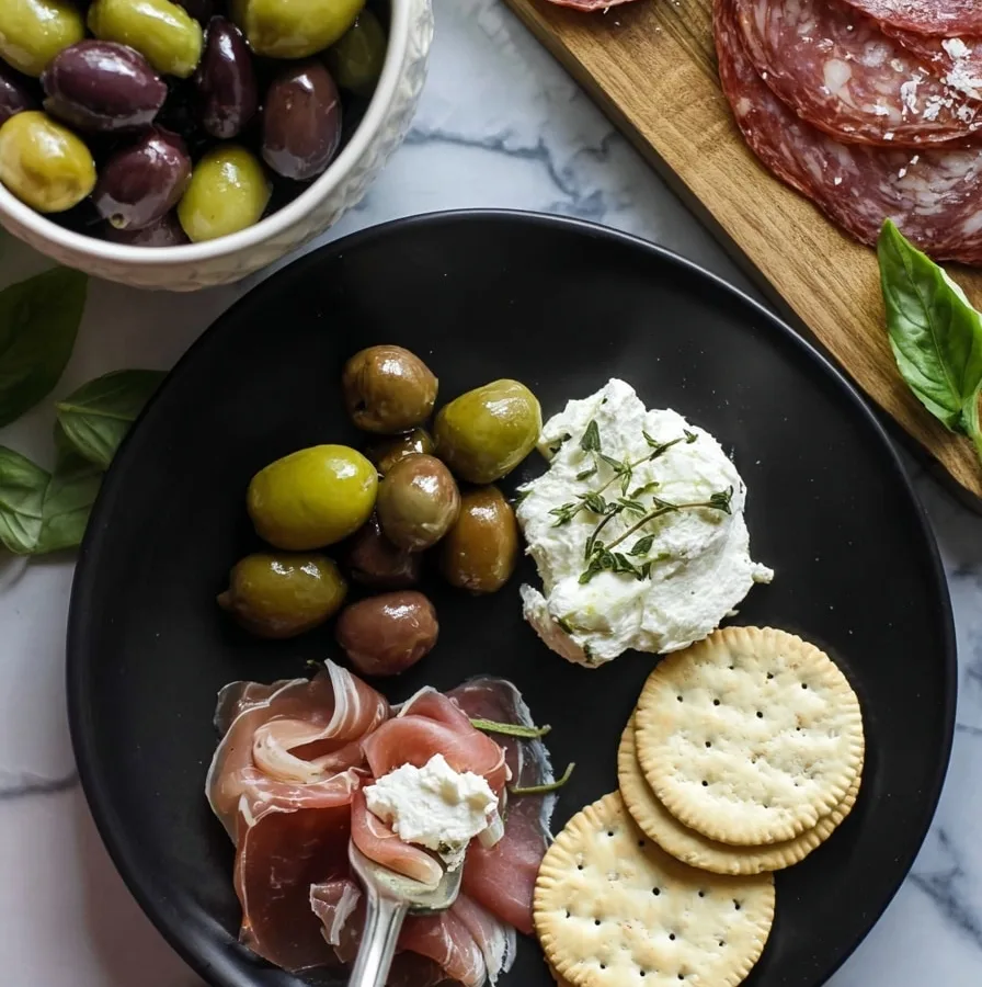 Peppered Citrus Olives
