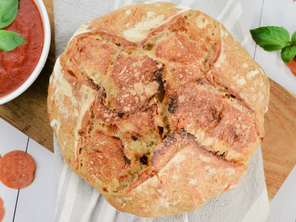 Pepperoni Pizza Bread