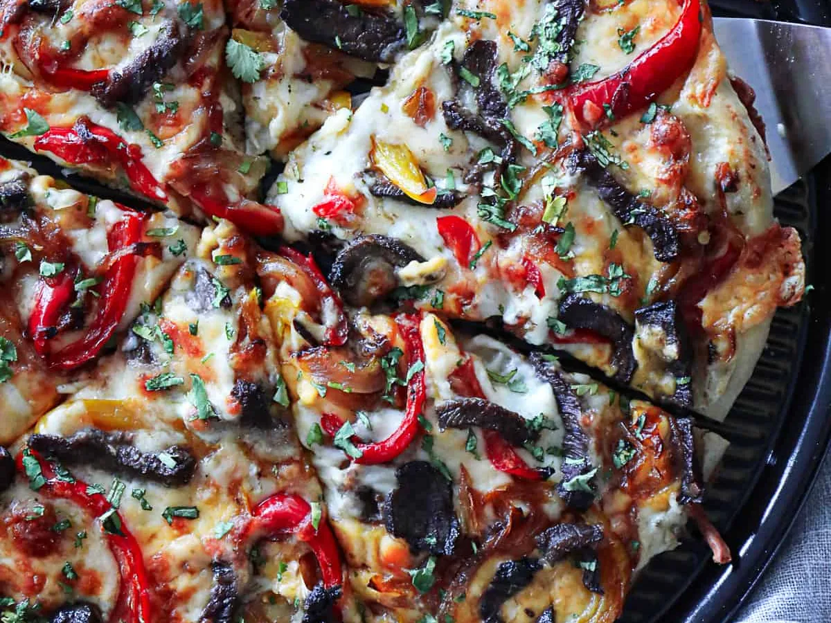 Philly Cheesesteak Pizza