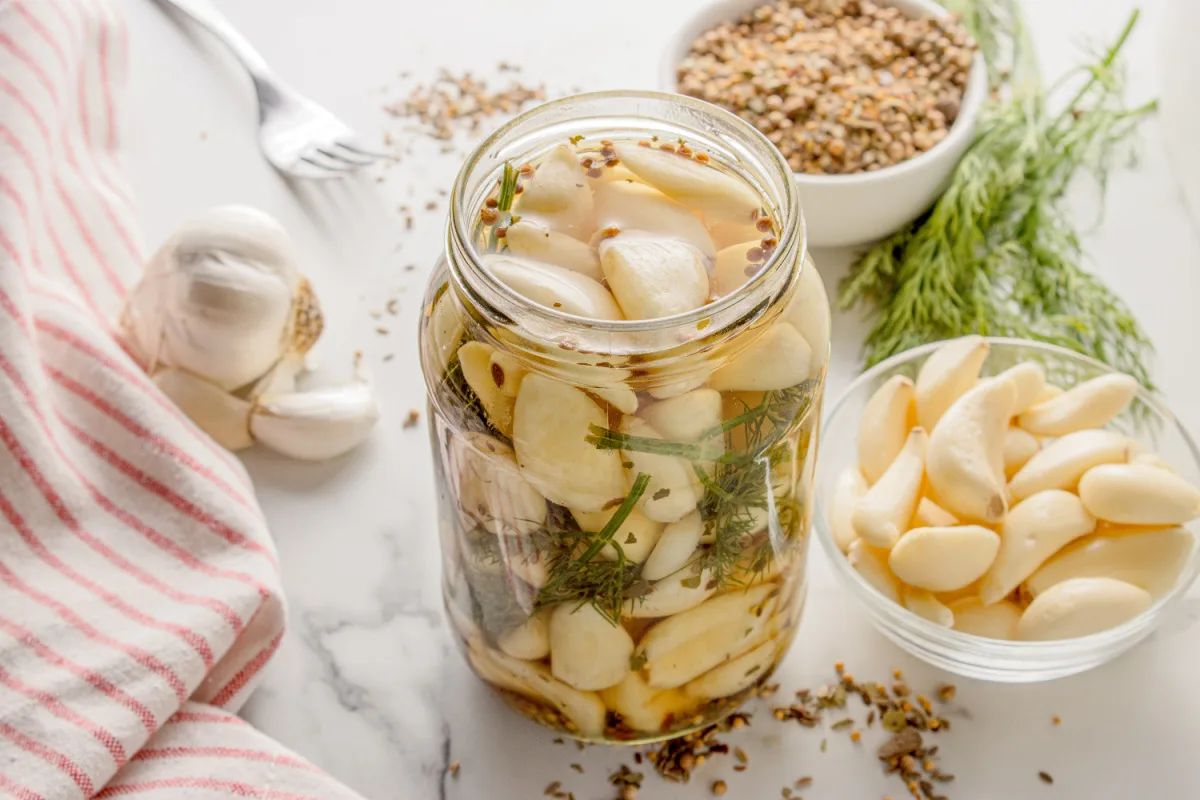 Pickled Garlic