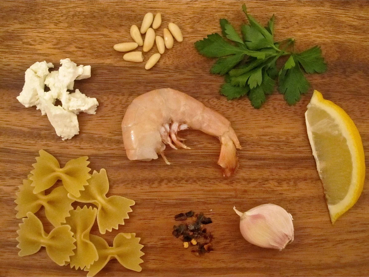 Pine Nut And Shrimp Paste