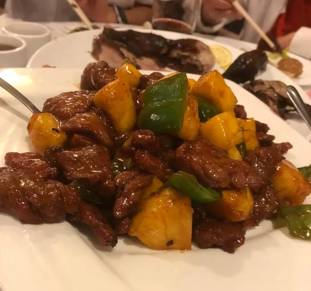 Pineapple Beef Stir Fry