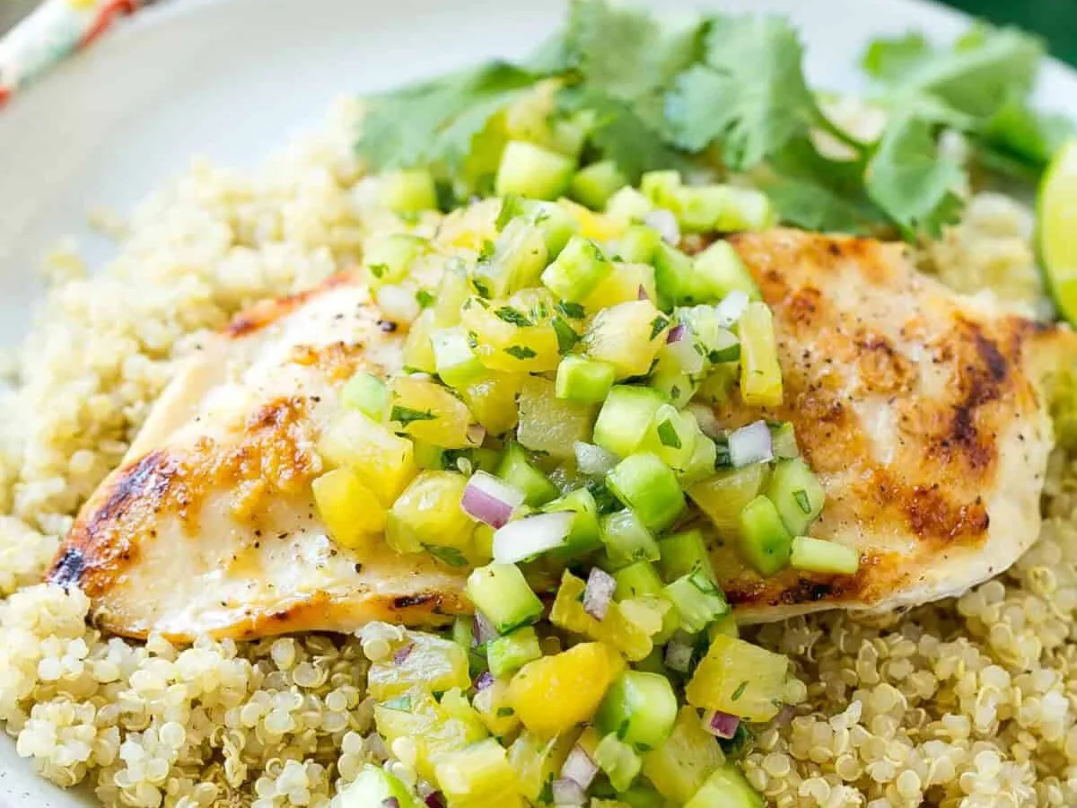 Pineapple Salsa Crust