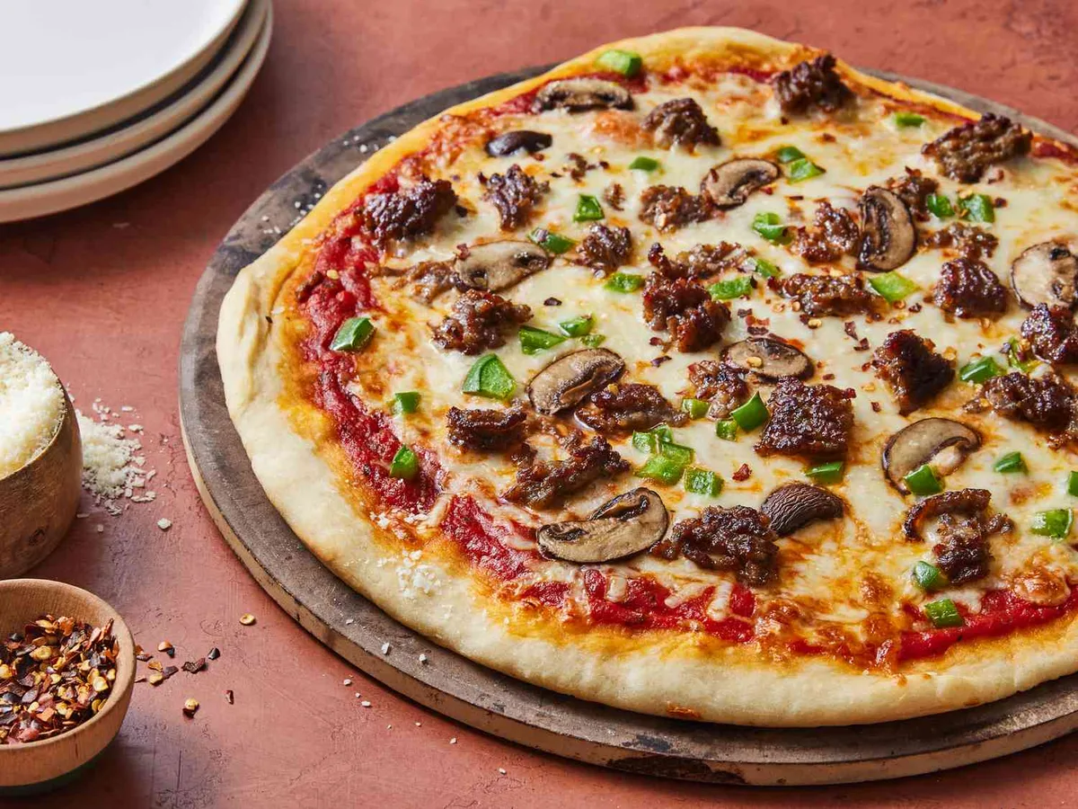 Pizza Dough for 12" Pizza (try Thin Crust recipe)