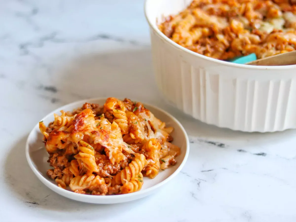 Pizza Pasta Casserole